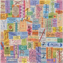 Galison 66527 - Vintage Travel Tickets - 500 db-os puzzle (66527)
