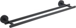 Mexen Loft dupla törülközőtartó, fekete - 7012625-70 (7012625-70)