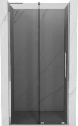 Mexen Velar L tolóajtós zuhanyajtó 120 cm, grafit, króm - 871-120-003-41-01 (871-120-003-41-01)