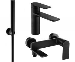 Mexen Zero R70 fürdőkád szett, fekete - 71103R70-70 (71103R70-70)