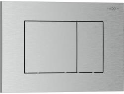 Mexen Tex 02 öblítési gomb, csiszolt nikkel - 6102-10 (6102-10)