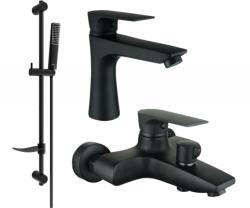 Mexen Axel DF72 kádkészlet, fekete - 73803DF72-70 (73803DF72-70)