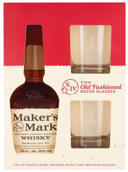  HEI Maker'S Mark Wh. 0, 7l 45%+2 poh - vegyesbolt