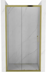 Mexen Apia tolóajtós zuhanyajtó 150 cm, átlátszó, arany - 845-150-000-50-00 (845-150-000-50-00)