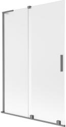 Mexen Velar L 2-szárnyú tolható kádparaván 120 x 150 cm, zúzmara, fegyveracél - 896-120-003-31-95 (896-120-003-31-95)