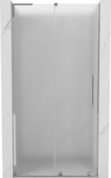 Mexen Velar L tolóajtós zuhanyajtó 110 cm, homályos, króm - 871-110-003-31-01 (871-110-003-31-01)