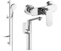 Mexen Milo DF05 zuhanyszett, króm - 713154DF05-00 (713154DF05-00)