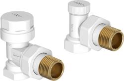 Mexen Uni-Term radiátorszelepek sarok, fehér - W901-000-20 (W901-000-20)