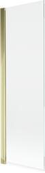 Mexen Mist egyajtós fürdőszobai paraván 70 x 150 cm, átlátszó, arany - 8A9-070-001-50-00 (8A9-070-001-50-00)