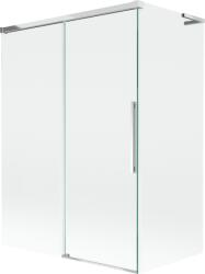 Mexen Rox L kádparaván 2 szárnyú tolóajtós 120 + 70 x 150 cm, átlátszó, króm - 8C9L-120-070-01-00 (8C9L-120-070-01-00)