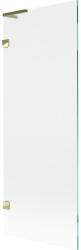 Mexen Lunar L 1-szárnyú fürdőkád válaszfal 70 x 150 cm, átlátszó, arany - 897L-070-000-50-00 (897L-070-000-50-00)