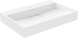 Mexen Ava munkalapba süllyesztett mosdó konglomerátumból 1/O 70 x 46 cm, fehér - 23017001 (23017001)