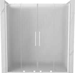 Mexen Velar Duo tolózuhanyajtó 200 cm, fagyos, fehér - 871-200-000-32-20 (871-200-000-32-20)