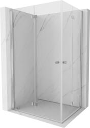 Mexen Mist-F Duo összehajtható zuhanykabin bal 105 x 75 cm, átlátszó, króm - 8A6-105L-075P-01-00 (8A6-105L-075P-01-00)