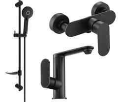 Mexen Milo DF40 zuhanykészlet, fekete - 713054DF40-70 (713054DF40-70)