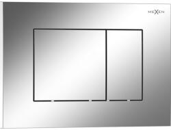 Mexen Tex 02 öblítőgomb, fényes króm - 6102-03 (6102-03)