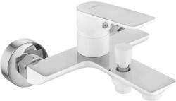 Mexen Alfa kádtöltő csaptelep, fehér/króm - 745730-02 (745730-02)