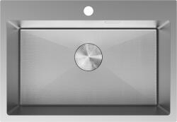 Mexen Solix acél mosogató 1 rekeszes 650 x 450 mm, inox HC - 6403651000-01HC (6403651000-01HC)