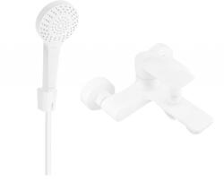 Mexen Royo R05 kádcsaptelep zuhany szettel, fehér - 7223R05-20 (7223R05-20)