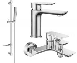 Mexen Alfa DF72 fürdőszobai szett, króm - 745703DF72-00 (745703DF72-00)