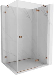 Mexen Lunar zuhanykabin jobbos nyíló, 95 x 90 cm, átlátszó, rózsaarany - 834-095-090-60-00-P (834-095-090-60-00-P)