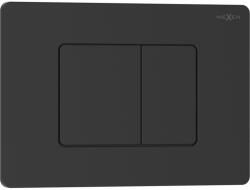 Mexen Tex 05 öblítő gomb rozsdamentes acél, fekete matt - 6105-02 (6105-02)