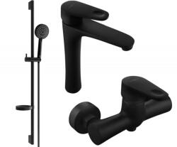 Mexen Kama DS75 zuhanykészlet, fekete - 72514DS75-70 (72514DS75-70)