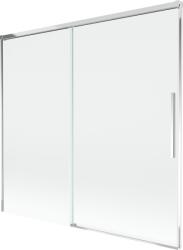 Mexen Rox kétszárnyú, toló kádkabin 170 x 150 cm, átlátszó, króm - 8C9-170-001-01-00 (8C9-170-001-01-00)