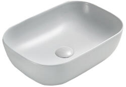 Mexen Rita pult felé szerelhető mosdókagyló 45 x 32 cm, platina matt - 21084563 (21084563)