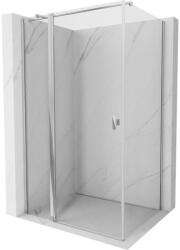 Mexen Mist T zuhanykabin nyíló ajtóval 85 x 95 cm, átlátszó, króm - 8A4T-085-095-01-00 (8A4T-085-095-01-00)