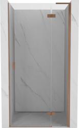 Mexen Mist-H L jobbos nyíló zuhanyajtó 85 cm, átlátszó, sörtélt réz - 8A5L-085-000-65-00-P (8A5L-085-000-65-00-P)