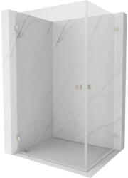 Mexen Lunar-B Duo nyíló zuhanykabin 90 x 70 cm, átlátszó, matt nikkel - 832-090L-070P-97-00 (832-090L-070P-97-00)