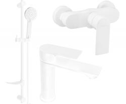 Mexen Royo DF40 zuhanykészlet, fehér - 72204DF40-20 (72204DF40-20)