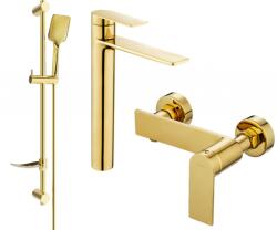 Mexen Zero DF62 zuhanykészlet, arany - 71114DF62-50 (71114DF62-50)