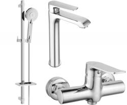 Mexen Pecos DQ40 zuhanykészlet, króm - 72714DQ40-00 (72714DQ40-00)