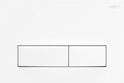 Mexen Fenix 09 öblítőgomb, fehér matt - 600920 (600920)