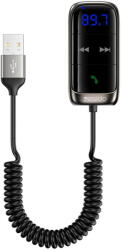 YESIDO Modulator FM Modulator FM Bluetooth, card TF - Yesido receiver (YAU32) - Black (KF2311046)