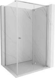 Mexen Mist-F összecsukható zuhanykabin jobb 70 x 80 cm, átlátszó, króm - 8A6T-070-080-01-00-P (8A6T-070-080-01-00-P)