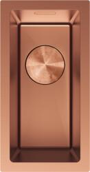 Mexen Trixo rozsdamentes acél mosogató 1-medencés 230 x 440 mm, réz - 6411221000-65 (6411221000-65)