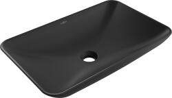 Mexen Avila pult feletti mosdó 58 x 37 cm, fekete matt - 21115585 (21115585)