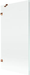 Mexen Lunar 1-szárnyú fürdőszobai panel 90 x 150 cm, átlátszó, rózsaszín arany - 897-090-000-60-00 (897-090-000-60-00)