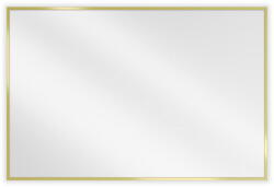 Mexen Loft téglalap alakú fürdőszobai tükör 90 x 60 cm, arany keret - 9852-090-060-000-50 (9852-090-060-000-50)