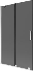 Mexen Velar kétszárnyú, 2-szárnyú zuhanyfal, 110 x 150 cm, grafit, króm - 896-110-000-41-01 (896-110-000-41-01)