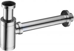  Mexen fél szifon mosdóhoz, kerek, króm - 79950-00 (79950-00)