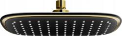 Mexen D-49 zuhanyfej 25x19 cm, fekete/arany - 79749-75 (79749-75)