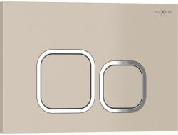 Mexen Tex 03 öblítőgomb, bézs - 6103-07 (6103-07)