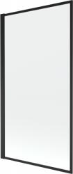 Mexen Alex 1-szárnyú fürdőkádparaván 70 x 140 cm, fekete keret - 893-070-001-70-70 (893-070-001-70-70)