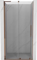 Mexen Velar L tolóajtós zuhanykabin 120 cm, átlátszó, rózsaarany - 871-120-003-01-60 (871-120-003-01-60)