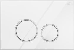 Mexen Fenix Air 05 pneumatikus öblítési gomb, fényes fehér - 6A0500 (6A0500)