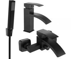 Mexen Libra R77 kád szett, fekete - 745103R77-70 (745103R77-70)